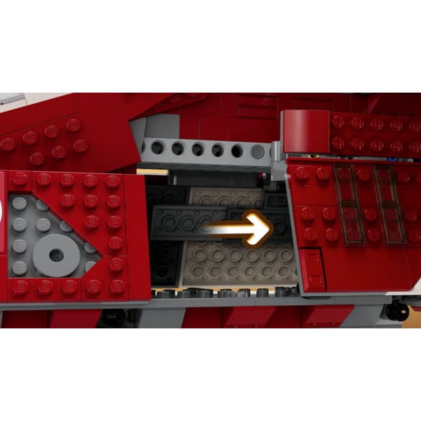 LEGO Star Wars 75354 - Kampprøveskib for Coruscant-vagterne
