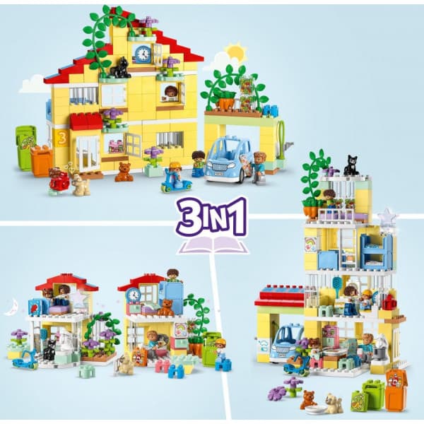 LEGO DUPLO Town 10994 - 3-i-1 enetageshus
