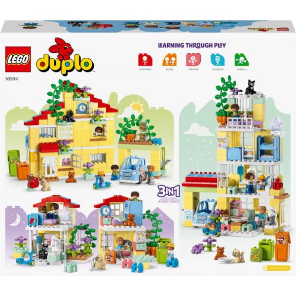 LEGO DUPLO Town 10994 - 3-i-1 enetageshus