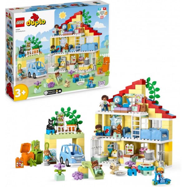 LEGO DUPLO Town 10994 - 3-i-1 enetageshus