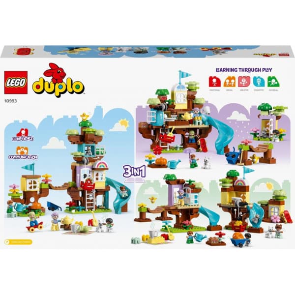 LEGO DUPLO By 10993 - 3-i-1 Træhytte