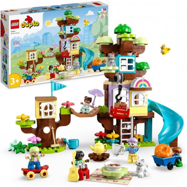 LEGO DUPLO By 10993 - 3-i-1 Træhytte