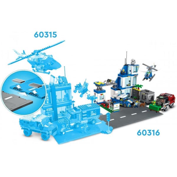 LEGO City Politi Station 60316