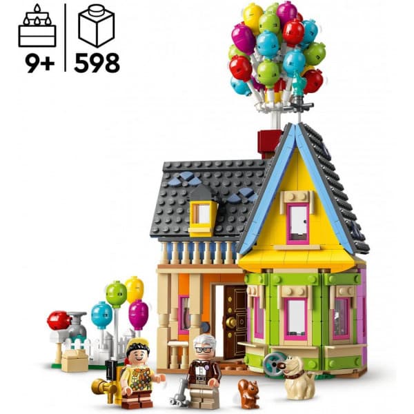 LEGO Disney Classic 43217 - ”Up – kohti korkeuksia” ‑talo