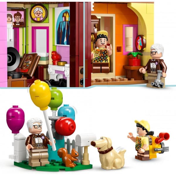 LEGO Disney Classic 43217 - ”Up – kohti korkeuksia” ‑talo