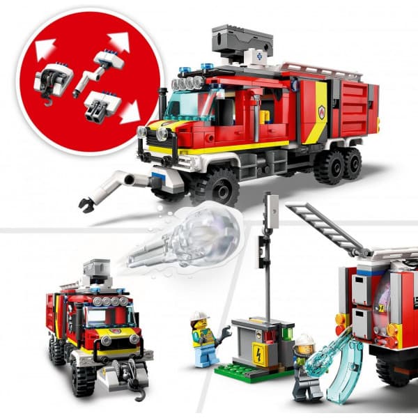 LEGO City Fire 60374 - Brandchefens brandbil