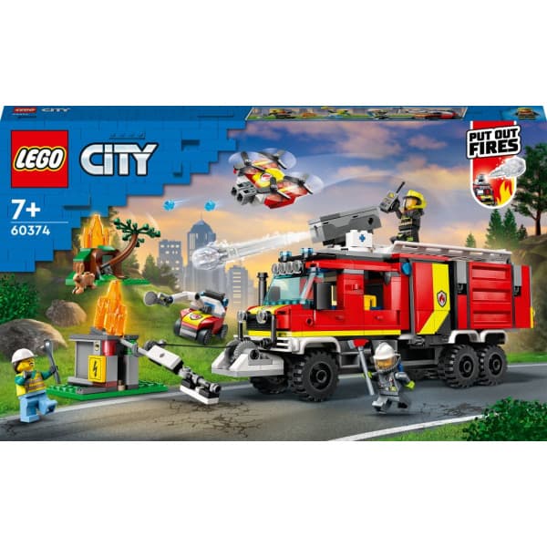 LEGO City Fire 60374 - Brandchefens brandbil
