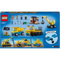 Miniatyrbild 9 av 9: LEGO City Stora Fordon 60391 - Byggplatsfordon, Kran och Rivningsboll