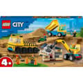 Miniatyrbild 1 av 9: LEGO City Stora Fordon 60391 - Byggplatsfordon, Kran och Rivningsboll