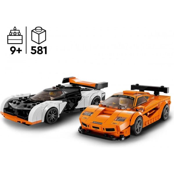 LEGO Speed Champions 76918 - McLaren Solus GT & McLaren F1 LM