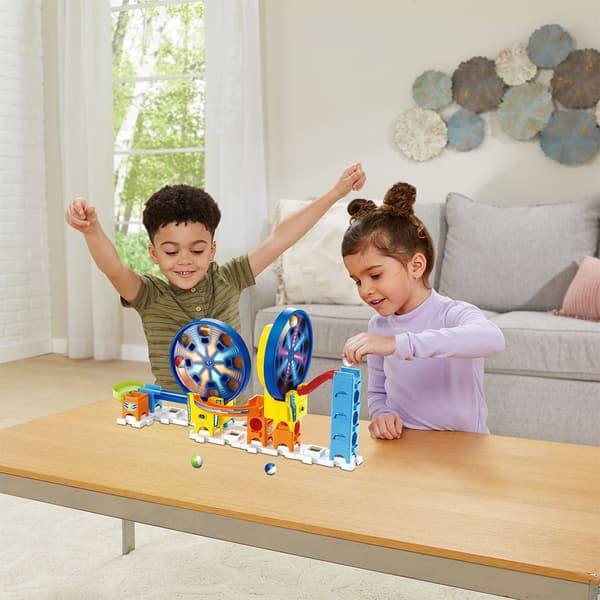 Vtech Interaktivt Marmorkredsløb Marble Rush Fun Fair Set Electronic M200e Søvfarvet