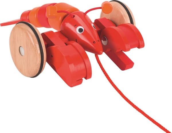 GOKI - Pull-along animal Lobster Rdiger - (54904)