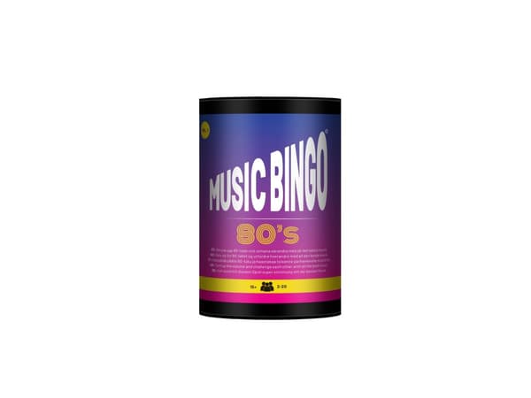 Skru op - Music Bingo - 80s (Music Bingo 80s)