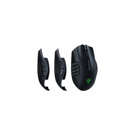 Razer Naga V2 Pro mouse Gaming Right-hand RF Wireless + Bluetooth + USB Type-C Optical 30000 DPI Svart