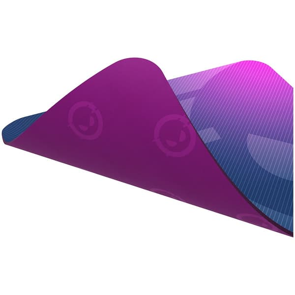 Lorgar Main 135, Gaming mouse pad, High-speed surface, Purple anti-slip rubber base, size: 500mm x 420mm x 3mm, weight 0.41kg