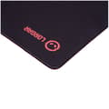Miniatyrbillede 4 af 9: Lorgar Main 325, Gaming mouse pad, Precise control surface, Red anti-slip rubber base, size: 500mm x 420mm x 3mm, weight 0.4kg