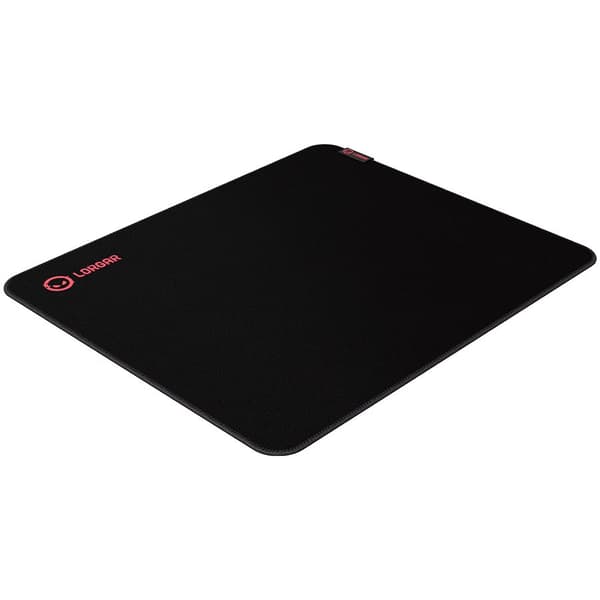 Lorgar Main 325, Gaming mouse pad, Precise control surface, Red anti-slip rubber base, size: 500mm x 420mm x 3mm, weight 0.4kg