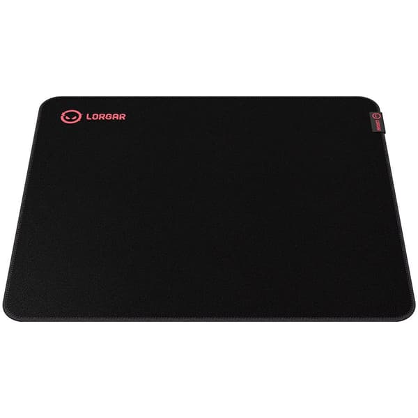Lorgar Main 325, Gaming mouse pad, Precise control surface, Red anti-slip rubber base, size: 500mm x 420mm x 3mm, weight 0.4kg