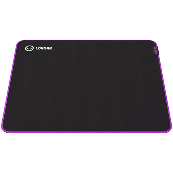 Lorgar Main 315, Gaming mouse pad, High-speed surface, Purple anti-slip rubber base, size: 500mm x 420mm x 3mm, weight 0.39kg