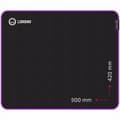 Miniatyrbillede 6 af 9: Lorgar Main 315, Gaming mouse pad, High-speed surface, Purple anti-slip rubber base, size: 500mm x 420mm x 3mm, weight 0.39kg
