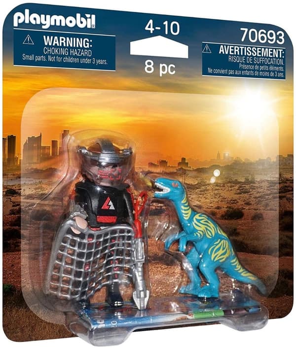 Figurki Duo Pack 70693 Polowanie na Welociraptora