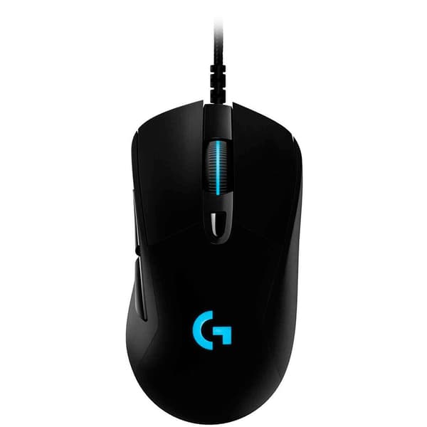LOGITECH Gaming Mouse G403 HERO Mouse optical 6 buttons wired USB Svart
