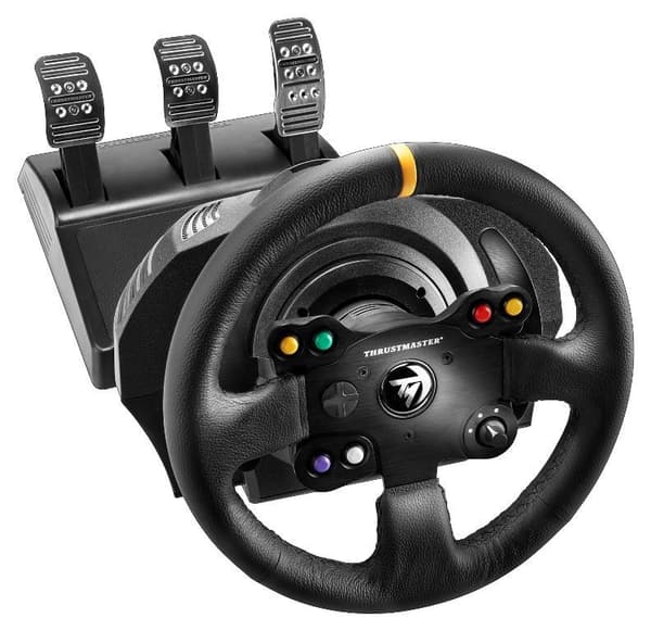 Thrustmaster TX RW Leather Edition racer, wireless rechar mouse | Thrustmaster