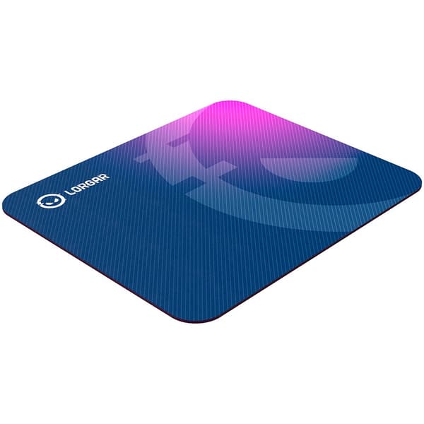 Lorgar Main 133, Gaming mouse pad, High-speed surface, Purple anti-slip rubber base, size: 360mm x 300mm x 3mm, weight 0.2kg