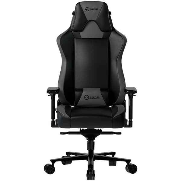 LORGAR Base 311, Gaming chair, PU eco-leather, 1.8 mm metal frame, multiblock mechanism, 4D armrests, 5 Star aluminium base, Class-4 gas lift, 75mm PU