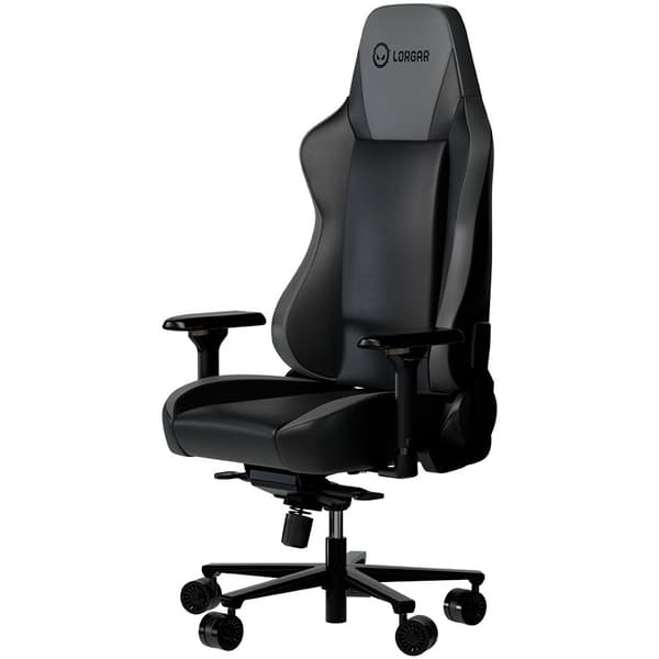 LORGAR Base 311, Gaming chair, PU eco-leather, 1.8 mm metal frame, multiblock mechanism, 4D armrests, 5 Star aluminium base, Class-4 gas lift, 75mm PU