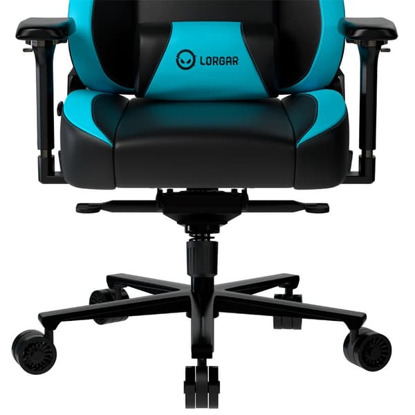 LORGAR Base 311, Gaming chair, PU eco-leather, 1.8 mm metal frame, multiblock mechanism, 4D armrests, 5 Star aluminium base, Class-4 gas lift, 75mm PU