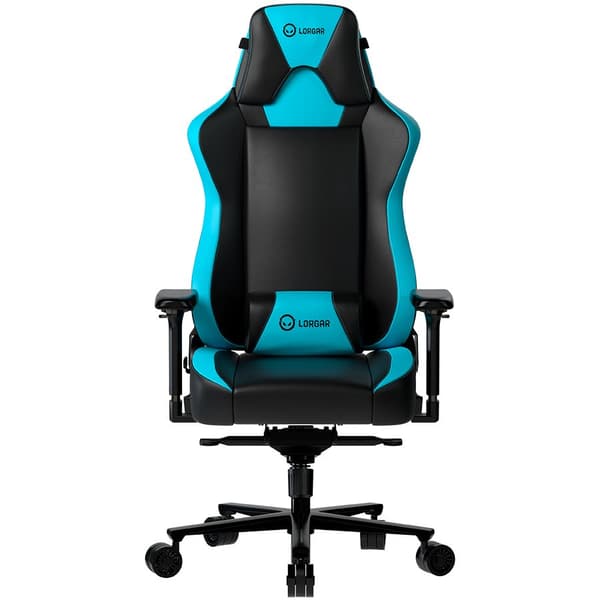LORGAR Base 311, Gaming chair, PU eco-leather, 1.8 mm metal frame, multiblock mechanism, 4D armrests, 5 Star aluminium base, Class-4 gas lift, 75mm PU