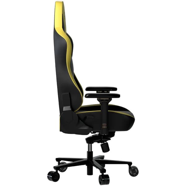 LORGAR Base 311, Gaming chair, PU eco-leather, 1.8 mm metal frame, multiblock mechanism, 4D armrests, 5 Star aluminium base, Class-4 gas lift, 75mm PU