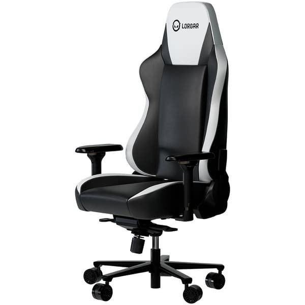 LORGAR Base 311, Gaming chair, PU eco-leather, 1.8 mm metal frame, multiblock mechanism, 4D armrests, 5 Star aluminium base, Class-4 gas lift, 75mm PU
