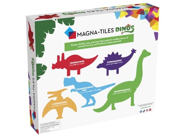 Magna-Tiles Dinos 5 pcs set