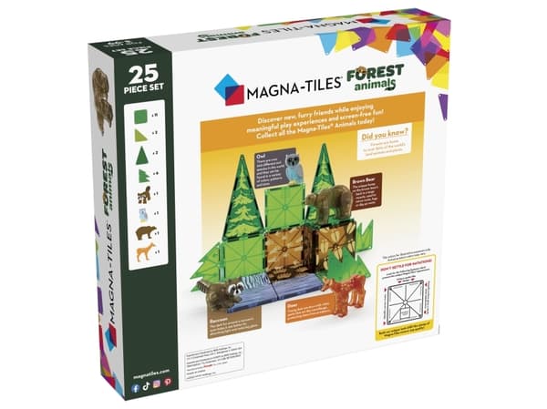 Magna-Tiles Forest Animals 25 pcs set - (90224)