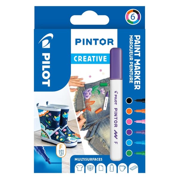 Pilot - Marker Pintor Fine Creative 1,0 ass (6)