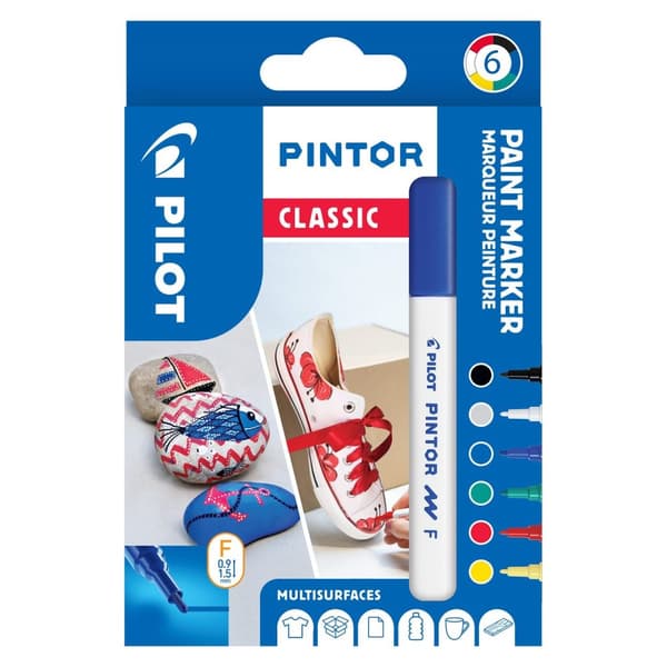 Pilot - Marker Pintor Fine Classic 1,0 ass (6)