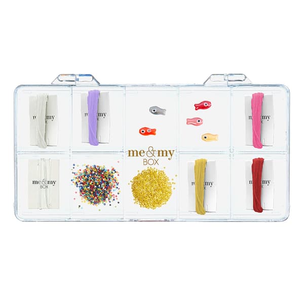 Me  My Box - Jewelry Kit Bracelet - Fish  Beads - Coral (BOX901035)