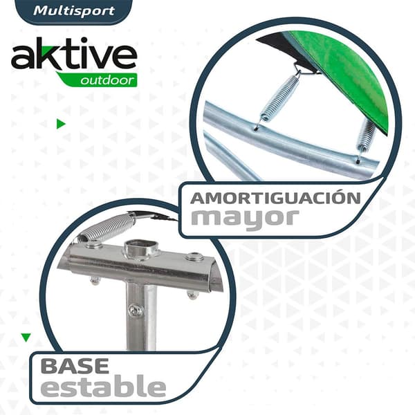 Aktive Trampoline 366 Cm Flerfarvet