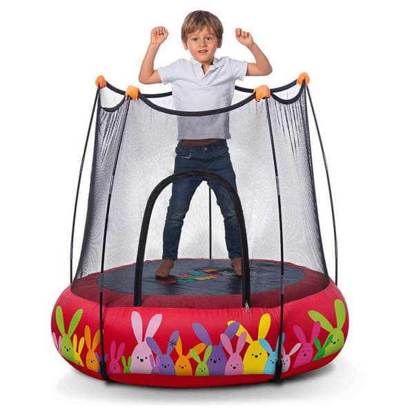Devessport Trampolin I Kohala 2 1 Legeplads Og Trampolin Rød