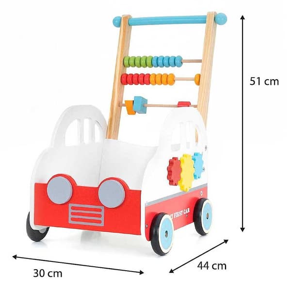 Robin Cool Rollator Montessori Method Creta Durchsichtig 3 Years