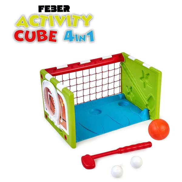 Feber Activity Cube 4 In 1 Gylden