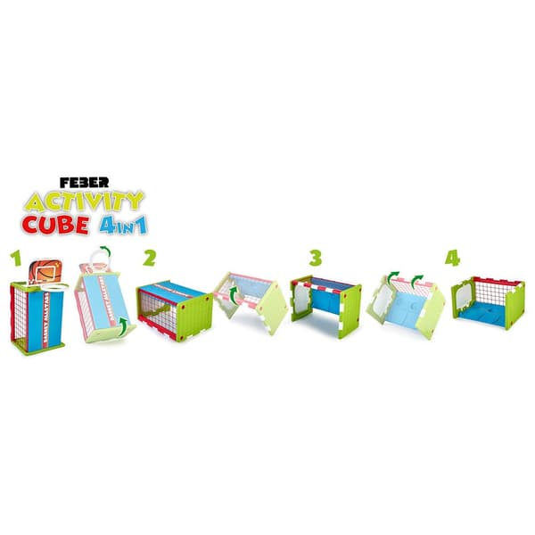 Feber Activity Cube 4 In 1 Gylden