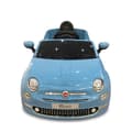 Miniatyrbild 3 av 5: Tachan Blå Radiokontrolllicens Fiat 500 6v Blå 3-6 Years