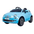 Miniatyrbild 1 av 5: Tachan Blå Radiokontrolllicens Fiat 500 6v Blå 3-6 Years
