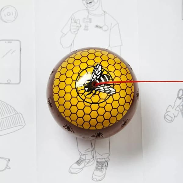 Krom Kendama Dj Pro Mod Kultainen