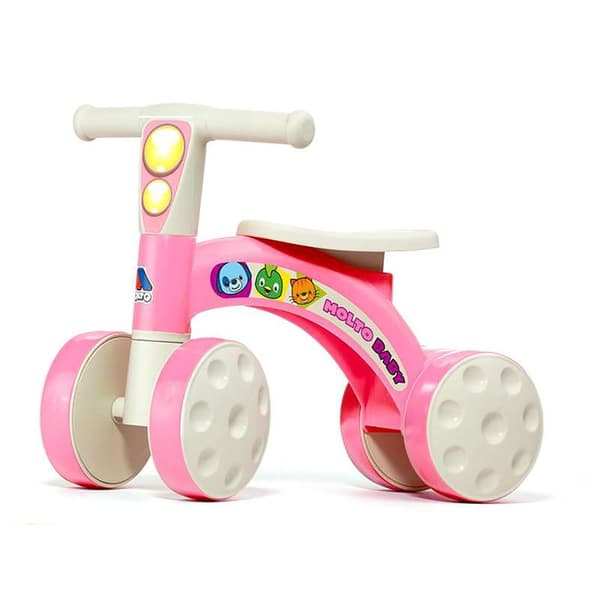 Molto Mina Första Rosa Gummihjul Rid På 48x37x18 Cm Rosa