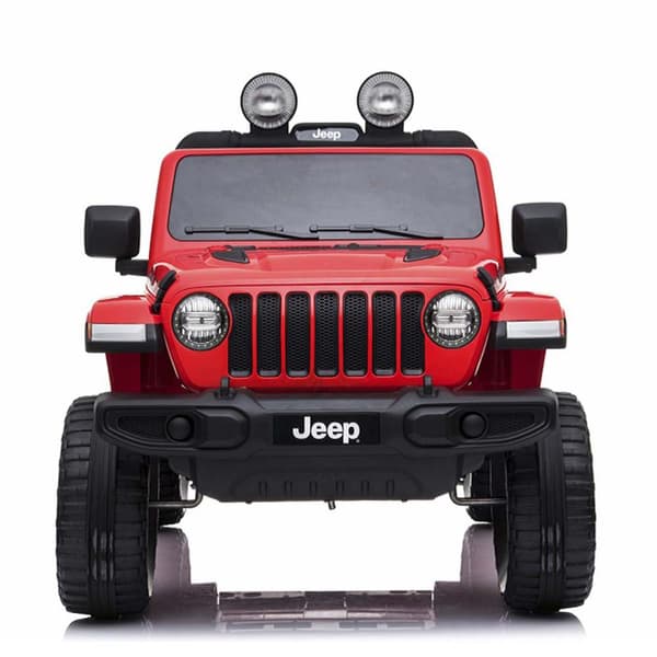 Devessport Radiostyrd Elbil Jeep Wrangler Röd 3-6 Years