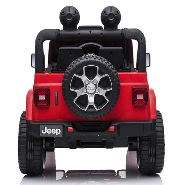 Devessport Radiostyrd Elbil Jeep Wrangler Röd 3-6 Years
